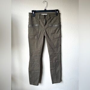 Women’s Joie Khaki Skinny Jeans with Stud Accents